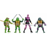 TMNT TURTLES IN TIME SERIES 1 SET TEENAGE MUTANT NINJA TURTLES ACTION FIGURE NECA