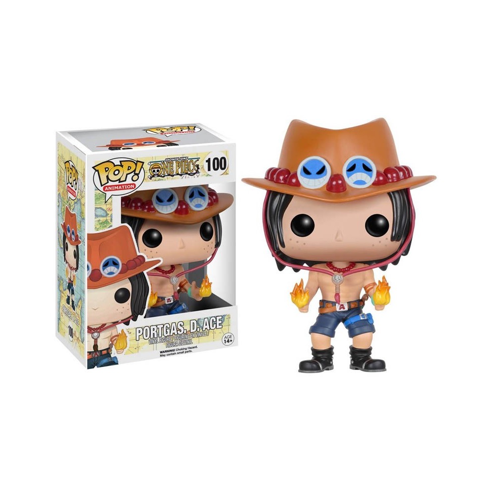FUNKO POP! ONE PIECE - PORTGAS D ACE BOBBLE HEAD KNOCKER FIGURE FUNKO