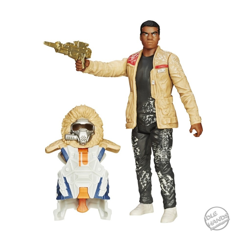STAR WARS - ARMOR UP FINN (BASE STARKILLER) ACTION FIGURE HASBRO