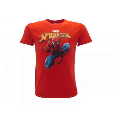 MAGLIA T SHIRT MARVEL SPIDERMAN 19 ROSSA