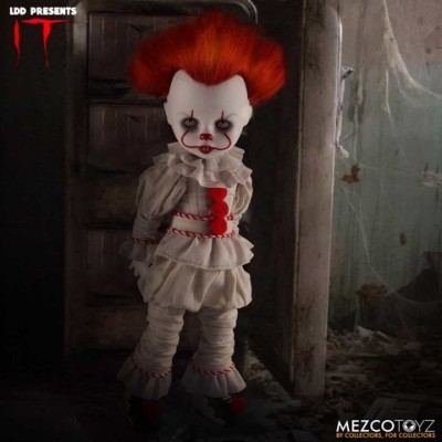 LIVING DEAD DOLLS LDD IT 2017 PENNYWISE ACTION FIGURE MEZCO TOYS