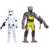 STAR WARS MISSION SERIE 2-PACK GARAZEB ORRELIOS E STORMTROOPER ACTION FIGURE HASBRO