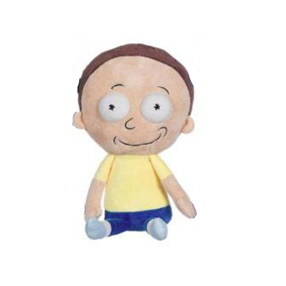 RICK AND MORTY - MORTY 25CM PUPAZZO PELUCHE PLUSH FIGURE PLAY BY PLAY
