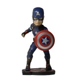 AVENGERS AGE OF ULTRON - CAPTAIN AMERICA BOBBLE HEADKNOCKER FIGURE NECA