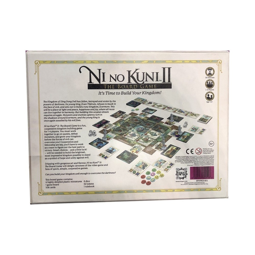 NI NO KUNI II - THE BOARD GAME GIOCO DA TAVOLO STEAMFORGED GAMES