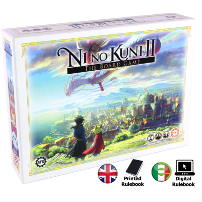 NI NO KUNI II - THE BOARD GAME GIOCO DA TAVOLO STEAMFORGED GAMES