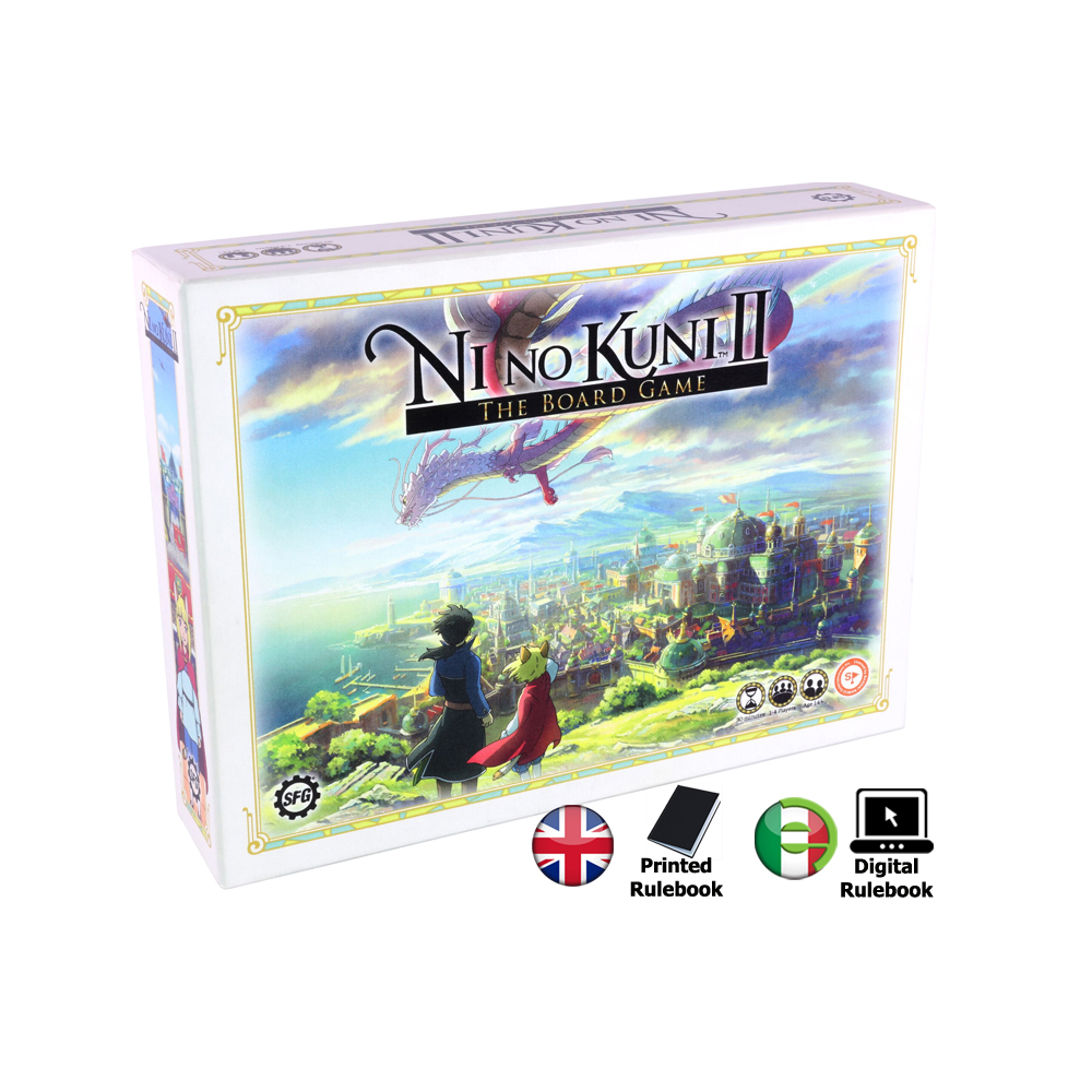 NI NO KUNI II - THE BOARD GAME GIOCO DA TAVOLO STEAMFORGED GAMES