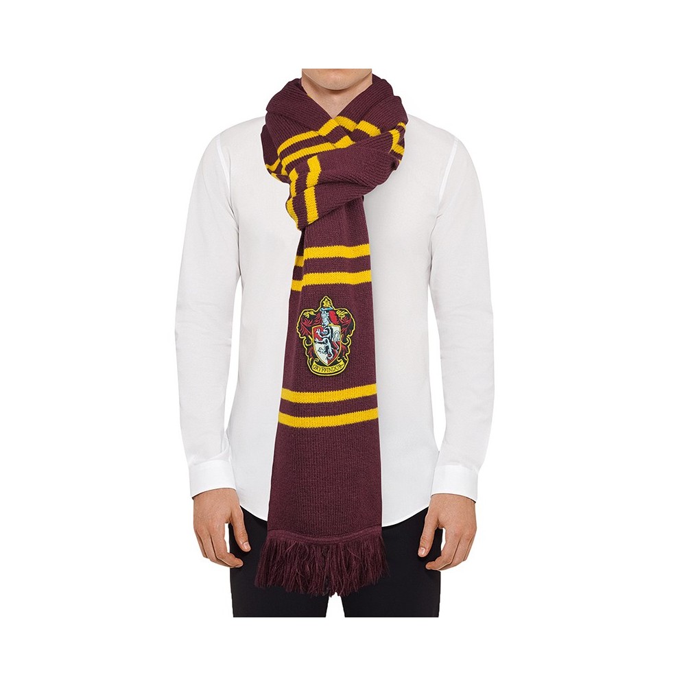 HARRY POTTER GRYFFINDOR GRIFONDORO DELUXE SCARF SCIARPA CINEREPLICAS