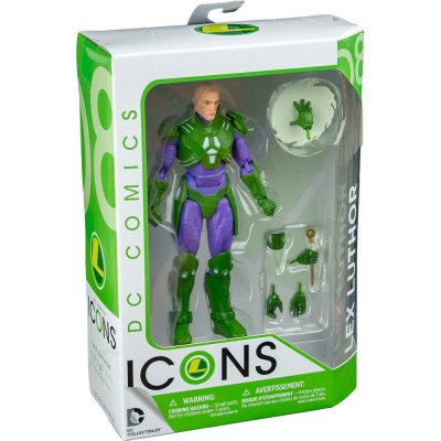DC COMICS ICONS - LEX LUTHOR FOREVER EVIL ACTION FIGURE DC COLLECTIBLES