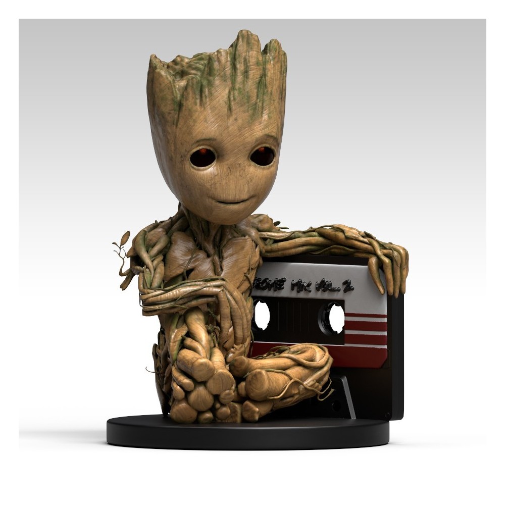 GUARDIANS OF THE GALAXY VOL.2 BABY GROOT SALVADANAIO FIGURE SEMIC