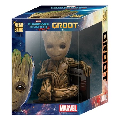 GUARDIANS OF THE GALAXY VOL.2 BABY GROOT SALVADANAIO FIGURE SEMIC
