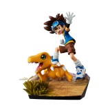 DIGIMON - YAGAMI TAIICHI AND AGUMON 20TH ANNIVERSARY 15CM STATUE FIGURE MEGAHOUSE