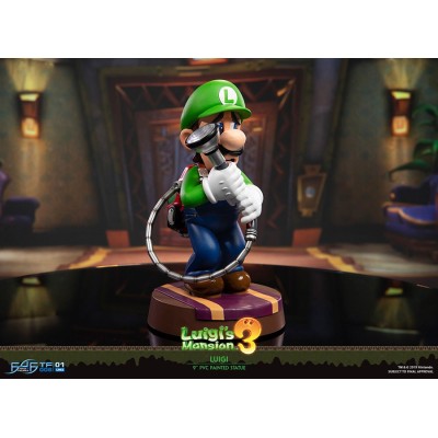 LUIGI'S MANSION 3 - LUIGI PVC STATUE 23 CM FIGURE FIRST4FIGURES