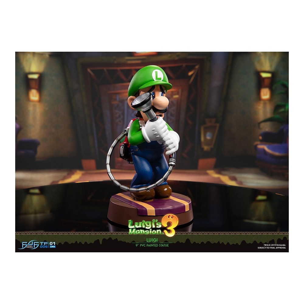 LUIGI'S MANSION 3 - LUIGI PVC STATUE 23 CM FIGURE FIRST4FIGURES