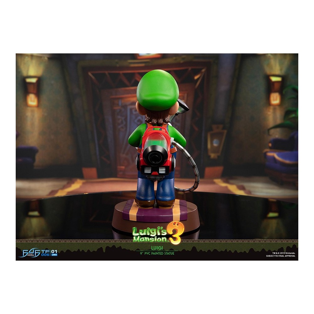 LUIGI'S MANSION 3 - LUIGI PVC STATUE 23 CM FIGURE FIRST4FIGURES