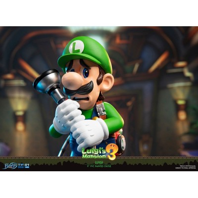 LUIGI'S MANSION 3 - LUIGI PVC STATUE 23 CM FIGURE FIRST4FIGURES