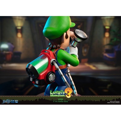 LUIGI'S MANSION 3 - LUIGI PVC STATUE 23 CM FIGURE FIRST4FIGURES