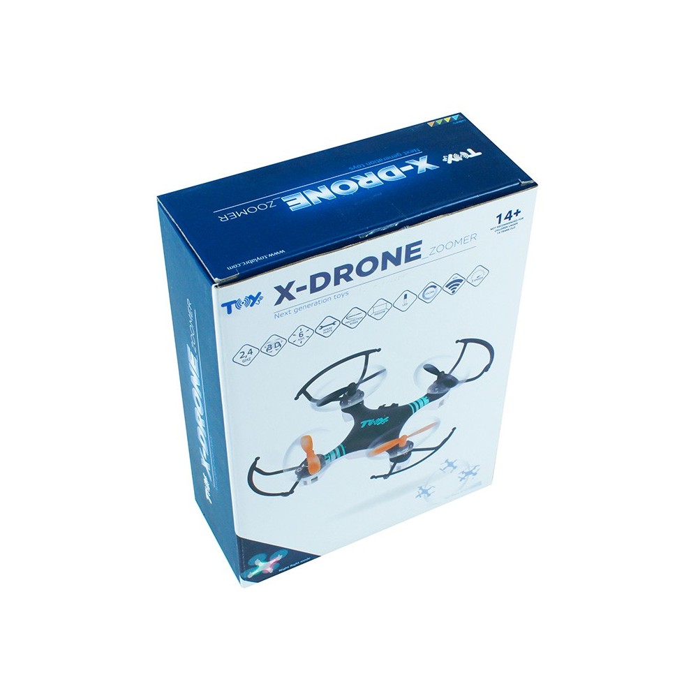 TOYLAB X-DRONE ZOOMER DRONE RADIOCOMANDATO TOYLAB