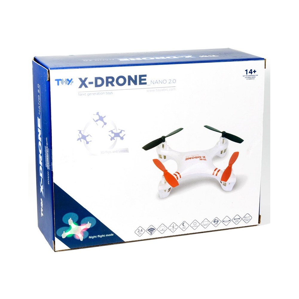 TOYLAB X-DRONE NANO 2.0 DRONE RADIOCOMANDATO TOYLAB
