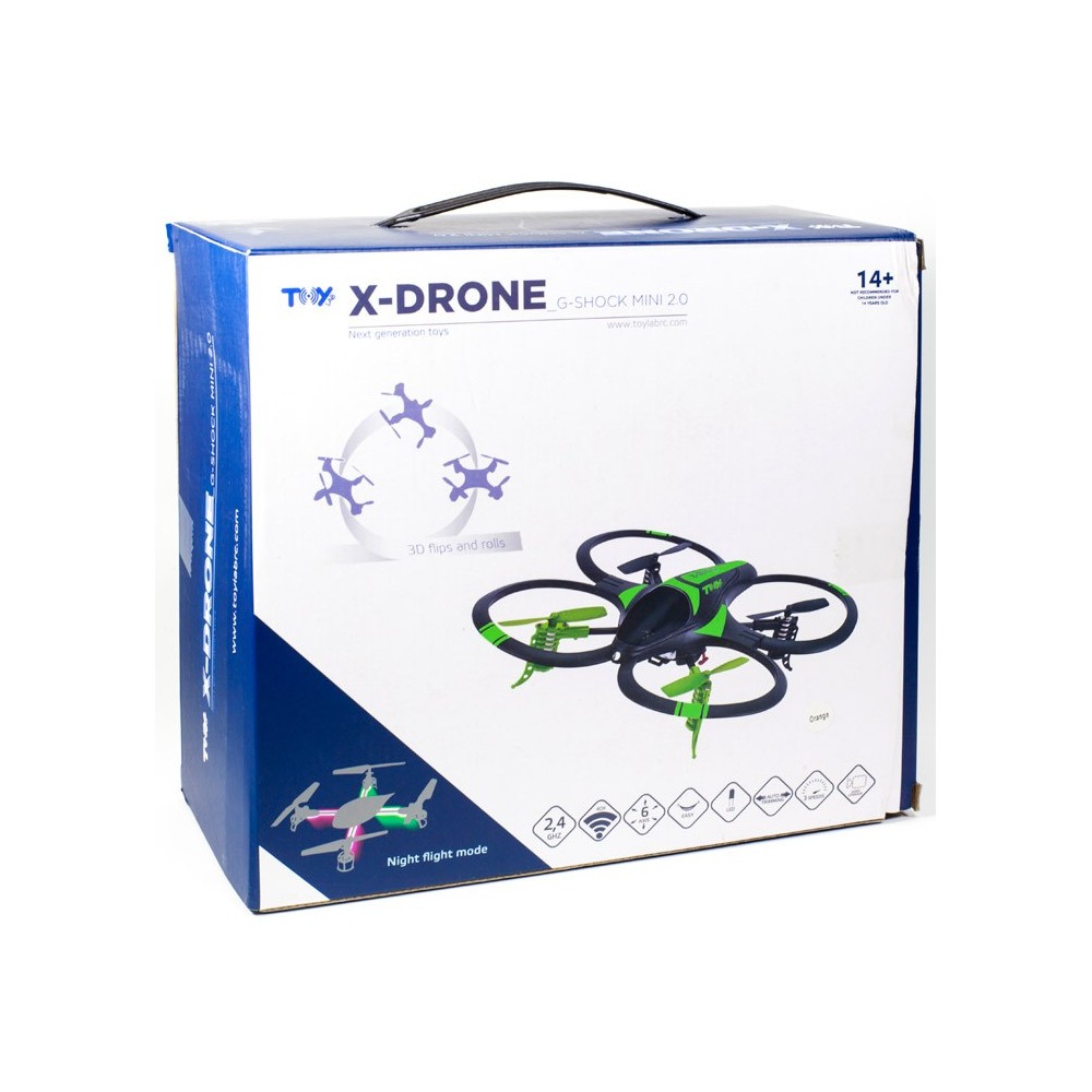 TOYLAB X-DRONE G-SHOCK MINI 2.0 DRONE RADIOCOMANDATO TOYLAB