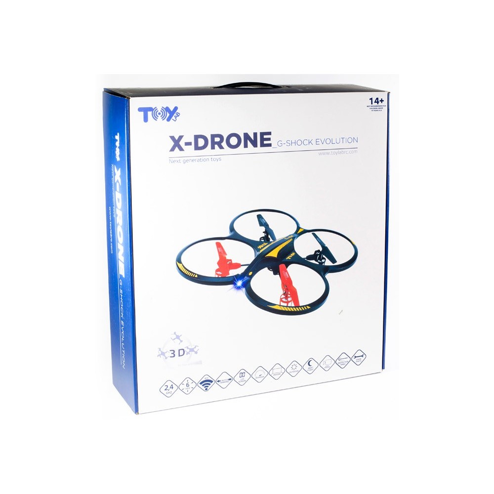 TOYLAB X-DRONE G-SHOCK EVOLUTION DRONE RADIOCOMANDATO TOYLAB