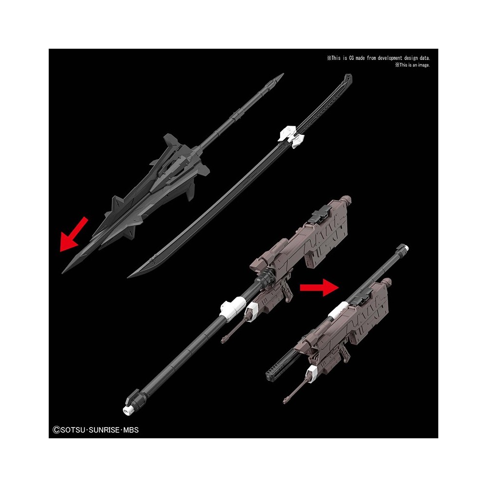 BANDAI MASTER GRADE MG GUNDAM BARBATOS 1/100 MODEL KIT FIGURE