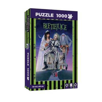 BEETLEJUICE MOVIE POSTER 1000 PIECES PEZZI JIGSAW PUZZLE 48x68cm SD TOYS