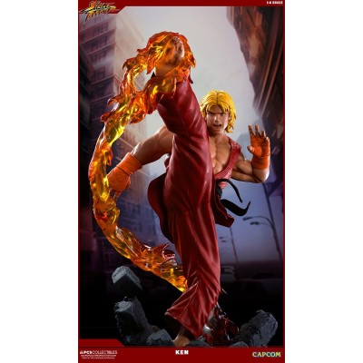 STREET FIGHTER 4 - KEN 1/4 63CM STATUE FIGURE POP CULTURE SHOCK COLLECTIBLES