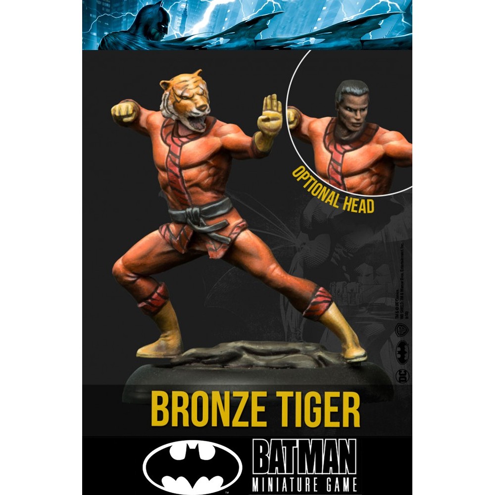 KNIGHT MODELS BATMAN MINIATURE GAME - BRONZE TIGER MINI RESIN STATUE FIGURE