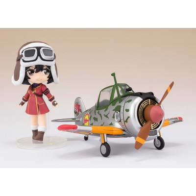 BANDAI KOTOBUKI SQUADRON KYLIE AND HAYABUSA ACTION FIGURE