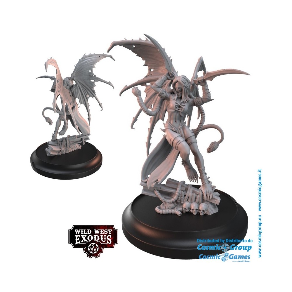 WILD WEST EXODUS DARK NATION POSSE SET RESIN MINIATURES WARCRADLE STUDIOS