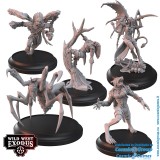 WILD WEST EXODUS DARK NATION POSSE SET RESIN MINIATURES WARCRADLE STUDIOS