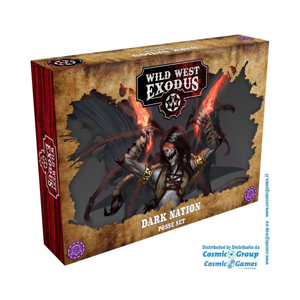WILD WEST EXODUS DARK NATION POSSE SET RESIN MINIATURES WARCRADLE STUDIOS