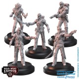 WARCRADLE STUDIOS WILD WEST EXODUS FORLON HOPE POSSE SET RESIN MINIATURES