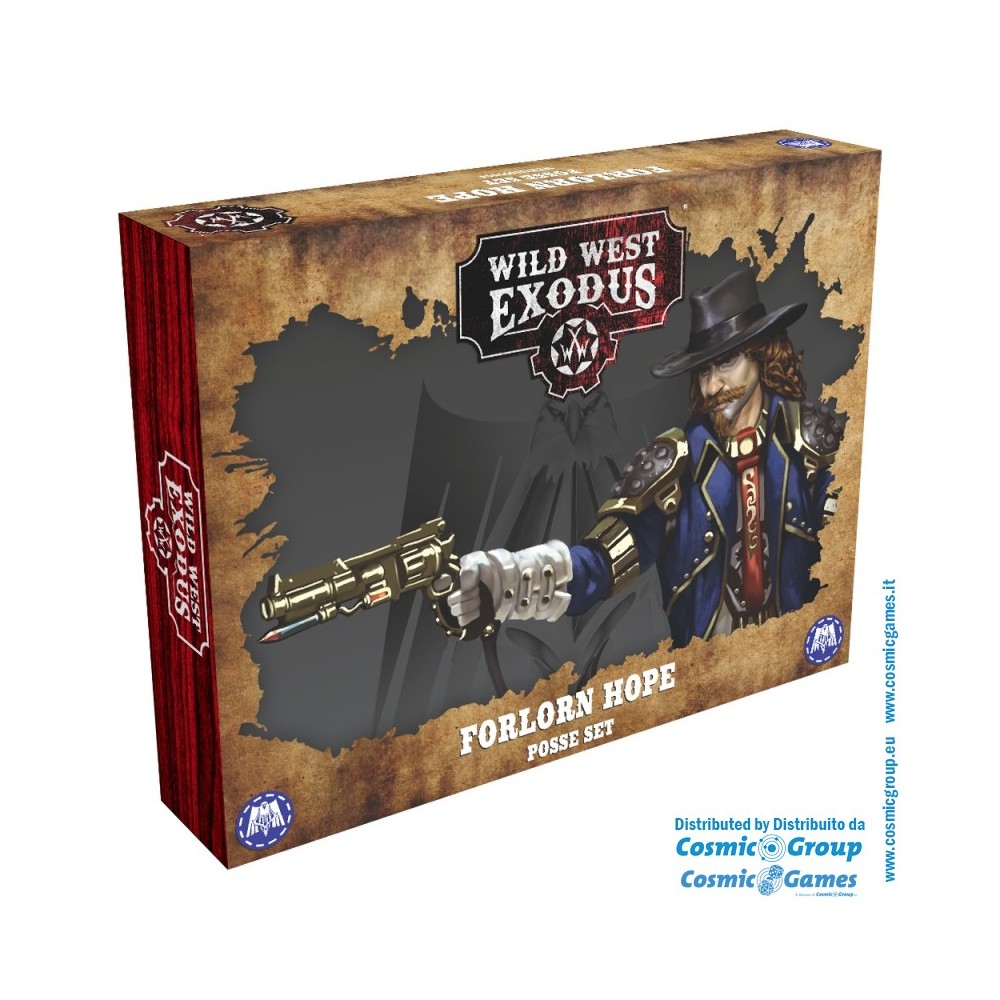 WARCRADLE STUDIOS WILD WEST EXODUS FORLON HOPE POSSE SET RESIN MINIATURES
