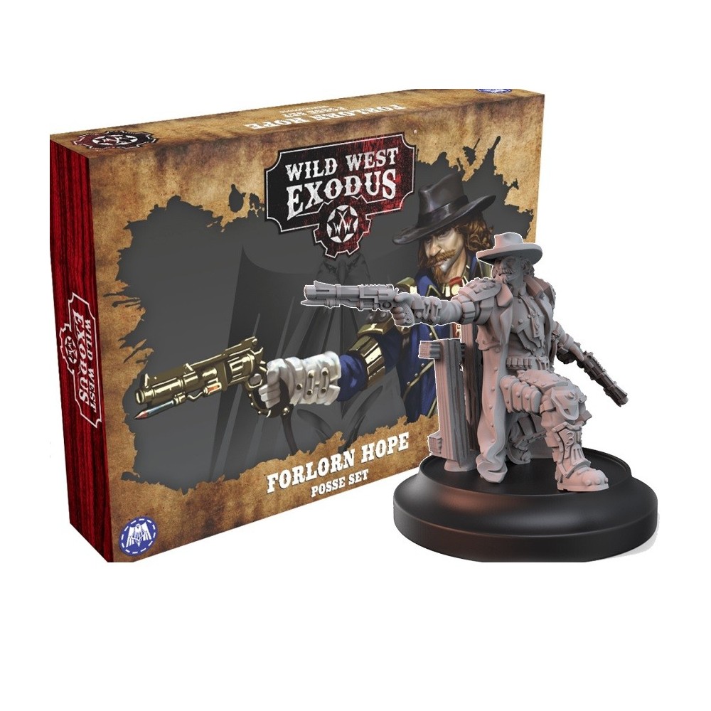 WARCRADLE STUDIOS WILD WEST EXODUS FORLON HOPE POSSE SET RESIN MINIATURES