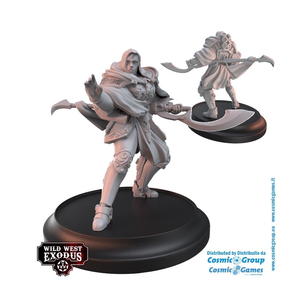 WILD WEST EXODUS DIVINE INTERVENTION POSSE SET RESIN MINIATURES WARCRADLE STUDIOS