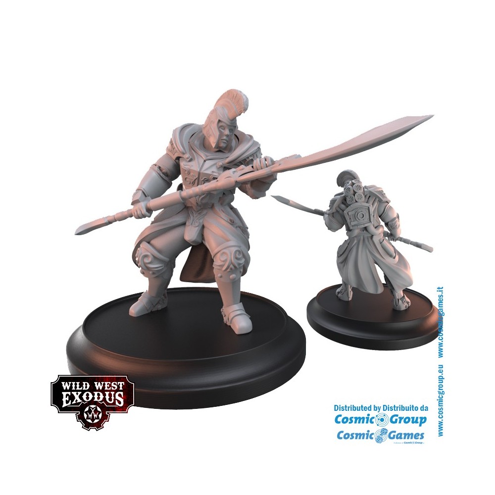 WILD WEST EXODUS DIVINE INTERVENTION POSSE SET RESIN MINIATURES WARCRADLE STUDIOS