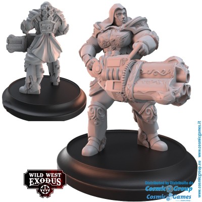 WILD WEST EXODUS DIVINE INTERVENTION POSSE SET RESIN MINIATURES WARCRADLE STUDIOS