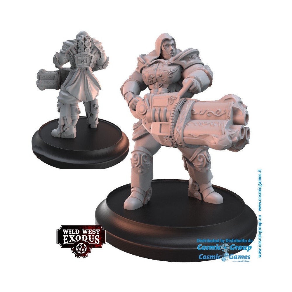 WILD WEST EXODUS DIVINE INTERVENTION POSSE SET RESIN MINIATURES WARCRADLE STUDIOS