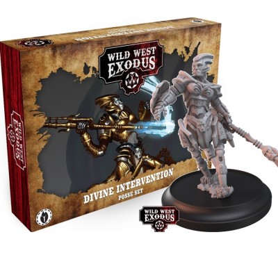 WILD WEST EXODUS DIVINE INTERVENTION POSSE SET RESIN MINIATURES WARCRADLE STUDIOS