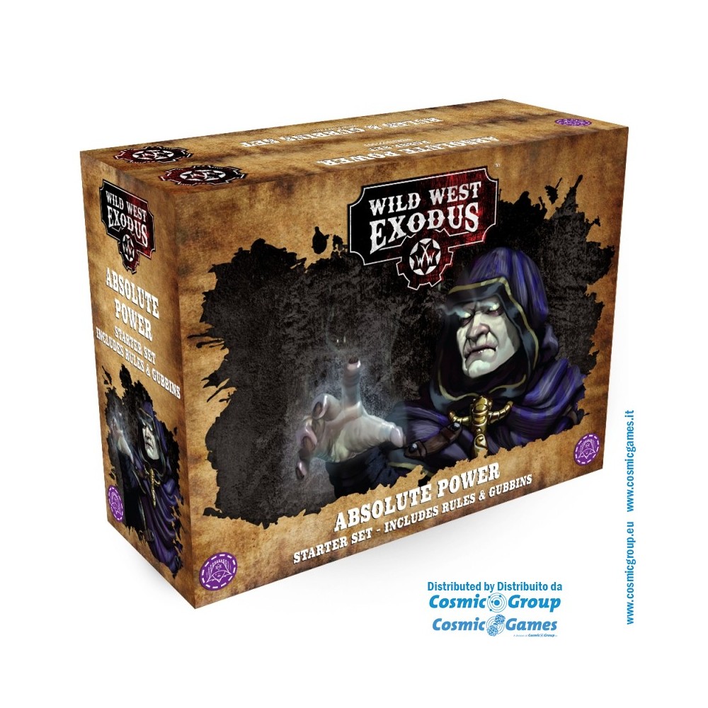 WILD WEST EXODUS ABSOLUTE POWER STARTER SET RESIN MINIATURES WARCRADLE STUDIOS