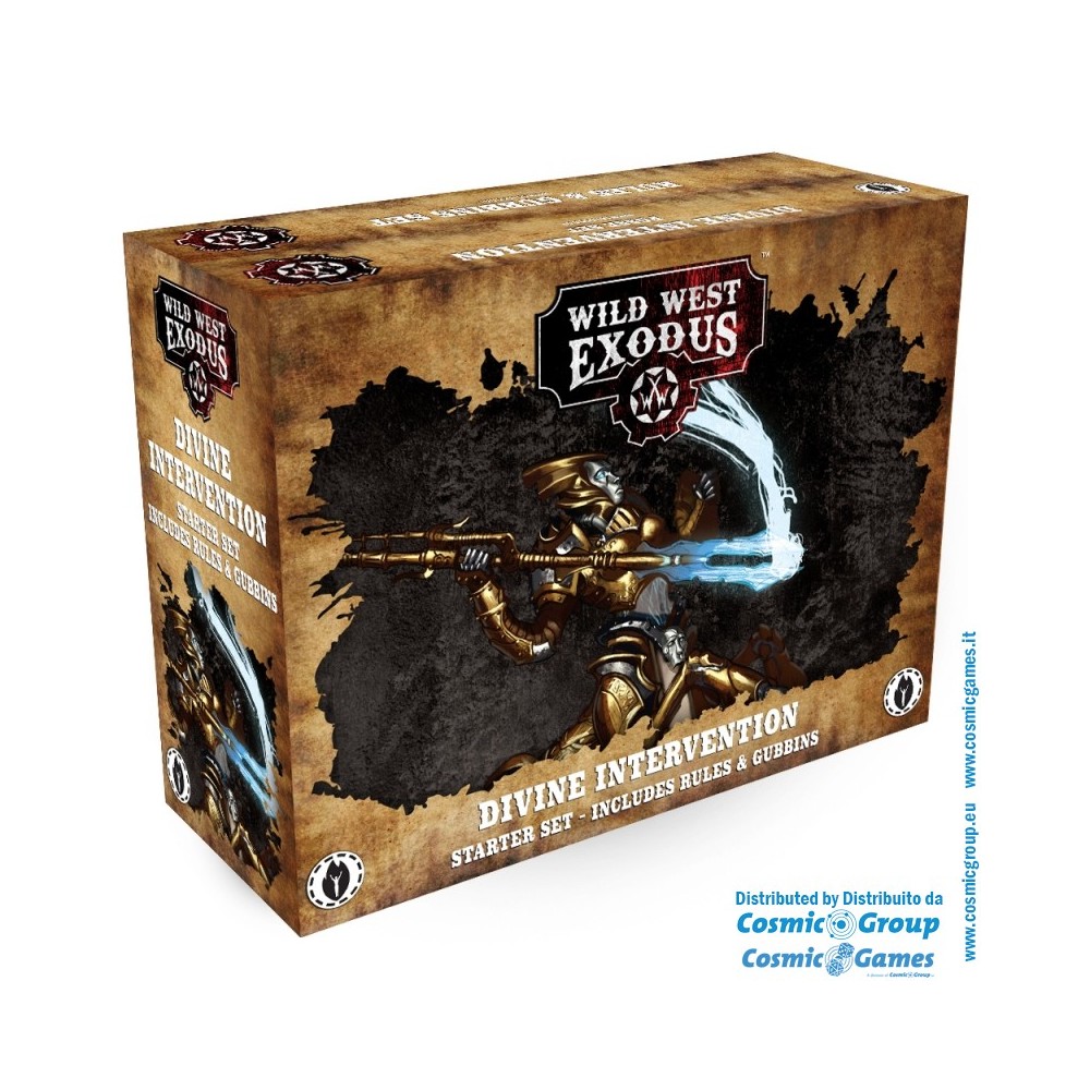 WILD WEST EXODUS DIVINE INTERVENTION STARTER SET RESIN MINIATURES WARCRADLE STUDIOS