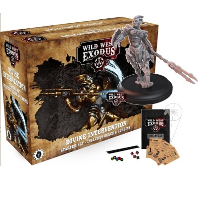 WILD WEST EXODUS DIVINE INTERVENTION STARTER SET RESIN MINIATURES WARCRADLE STUDIOS