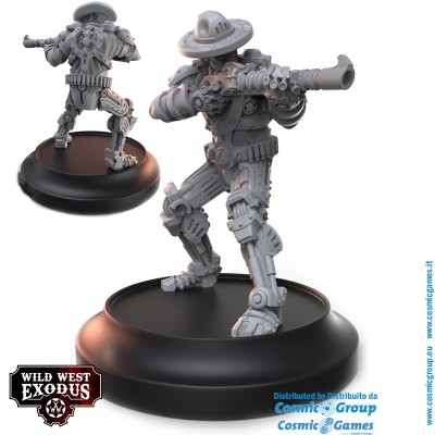 WILD WEST EXODUS ARMOURED JUSTICE STARTER SET RESIN MINIATURES WARCRADLE STUDIOS