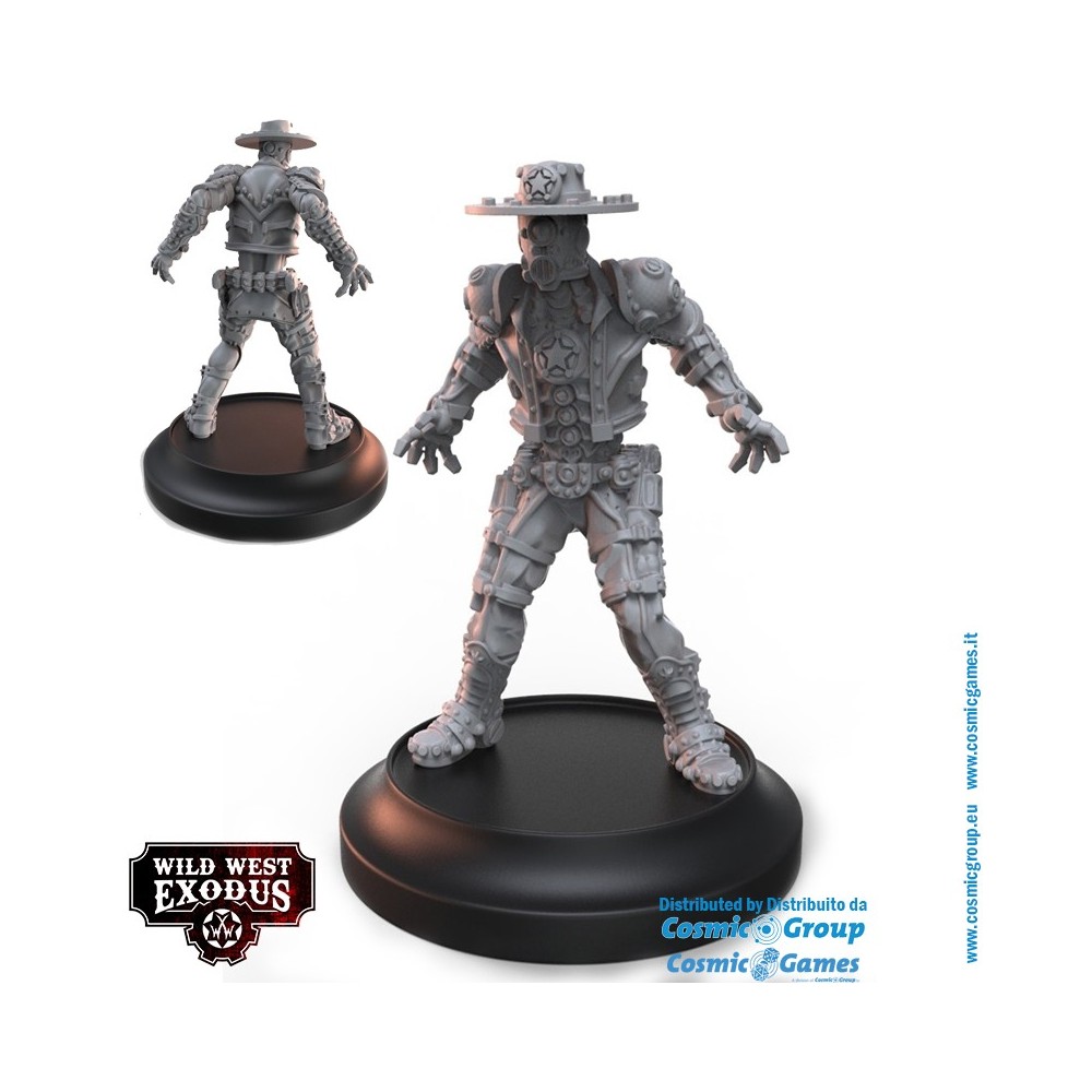 WILD WEST EXODUS ARMOURED JUSTICE STARTER SET RESIN MINIATURES WARCRADLE STUDIOS