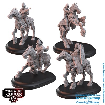 WILD WEST EXODUS THE FAITHFUL OF CASTILLA POSSE SET RESIN MINIATURES WARCRADLE STUDIOS