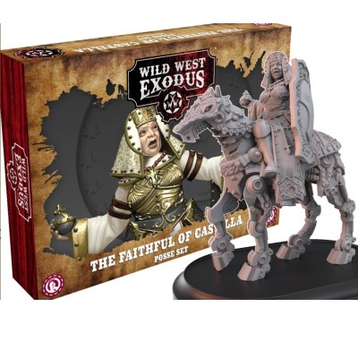 WILD WEST EXODUS THE FAITHFUL OF CASTILLA POSSE SET RESIN MINIATURES WARCRADLE STUDIOS