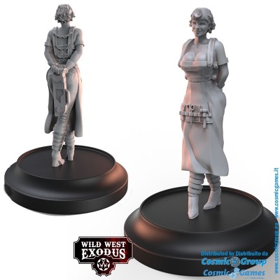 WILD WEST EXODUS FATHER OF THE ENLIGHTENED STARTER SET RESIN MINIATURES WARCRADLE STUDIOS