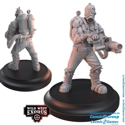 WILD WEST EXODUS FATHER OF THE ENLIGHTENED STARTER SET RESIN MINIATURES WARCRADLE STUDIOS